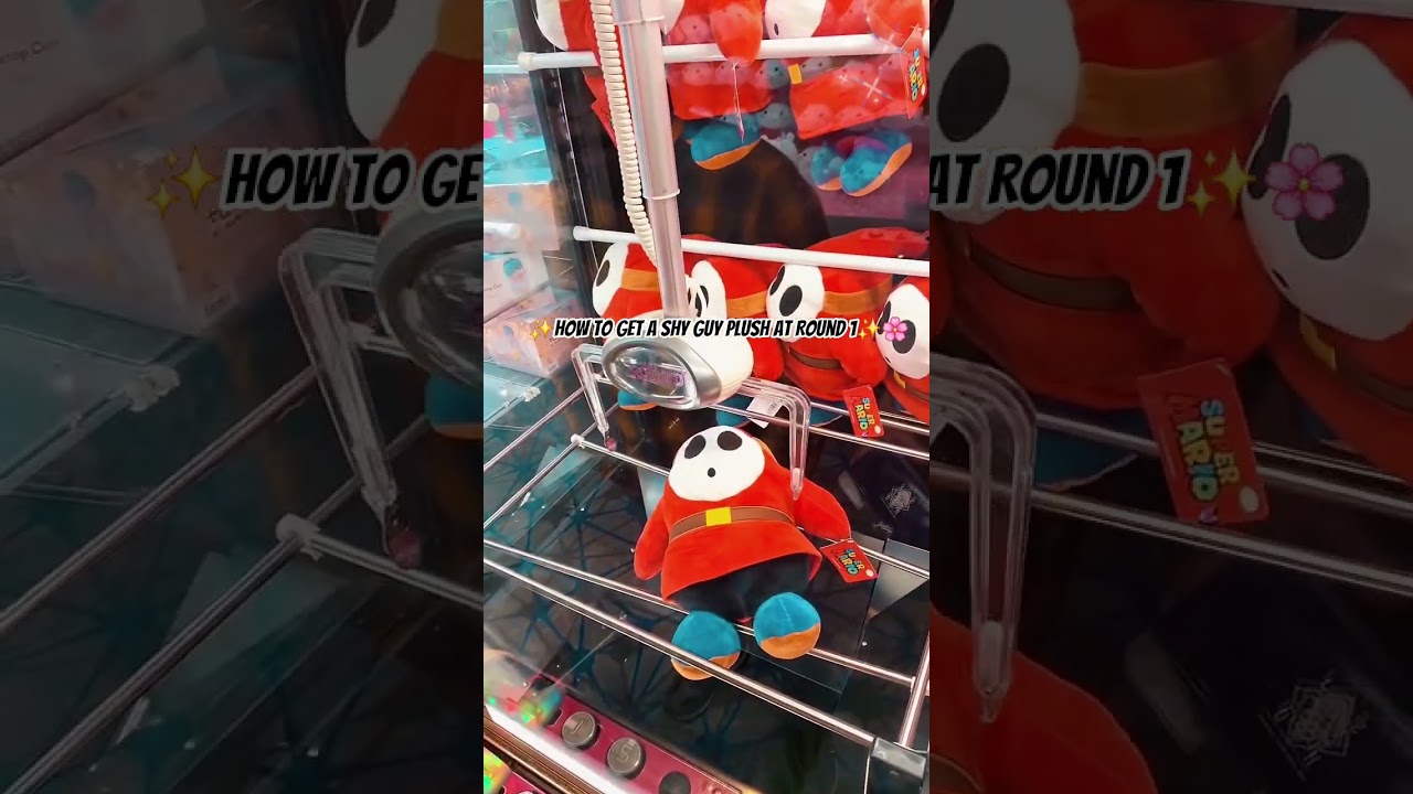 How to get a Shy Guy plush at Round 1 