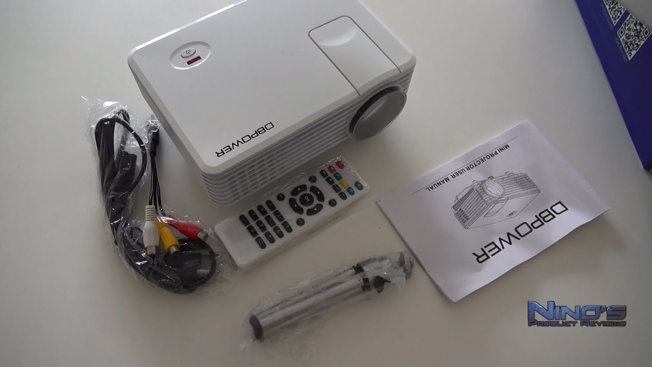 Mini LED Projector RD805 Review [Deutsch] YouTube