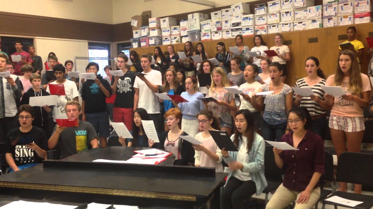 Gunn High School Alma Mater Gunn Choir YouTube