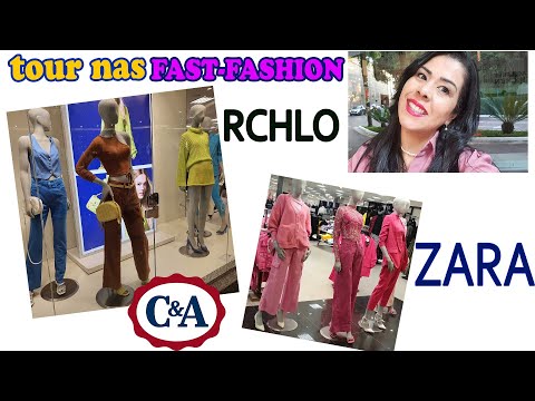 TOUR NAS FAST-FASHION RCHLO ZARA E C&A - SÓ TENDÊNCIAS