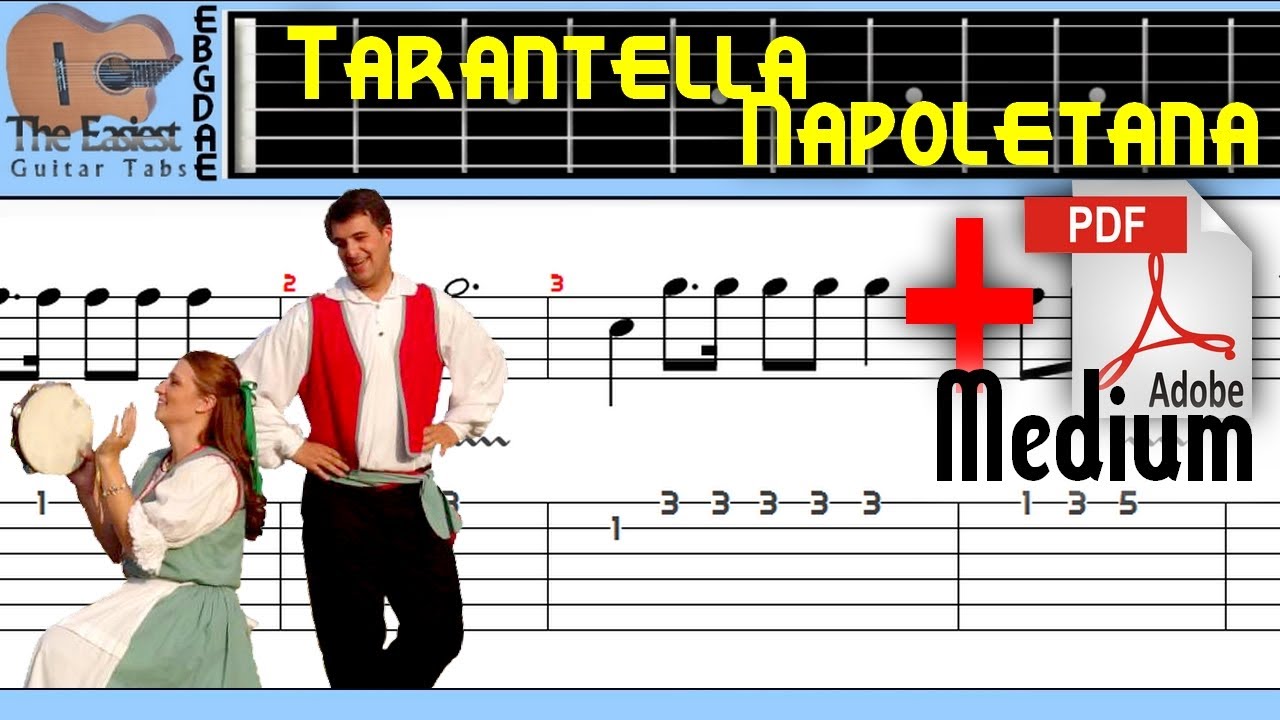 Video of Tarantella Napoletana Guitar Tab