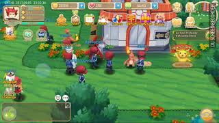 Hey Monster Monster Park Gameplay 1St Rival Battle 1St Caught Pokemon Android 6.0.1