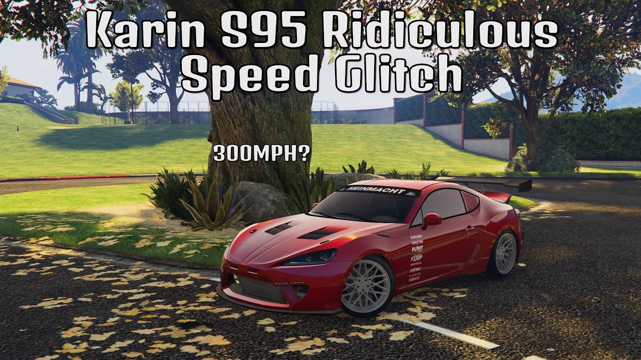 GTA 5 Karin S95 Speed Glitch is NUTS! 300MPH!? - YouTube