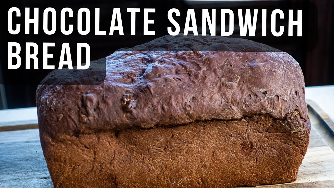 Yummy Chocolate Sandwich Bread (