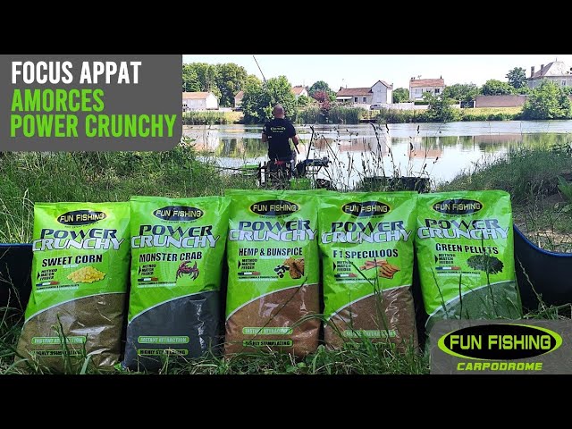 Amorce Fun Fishing - 2 Kg - Power Crunchy - Pêche Expert