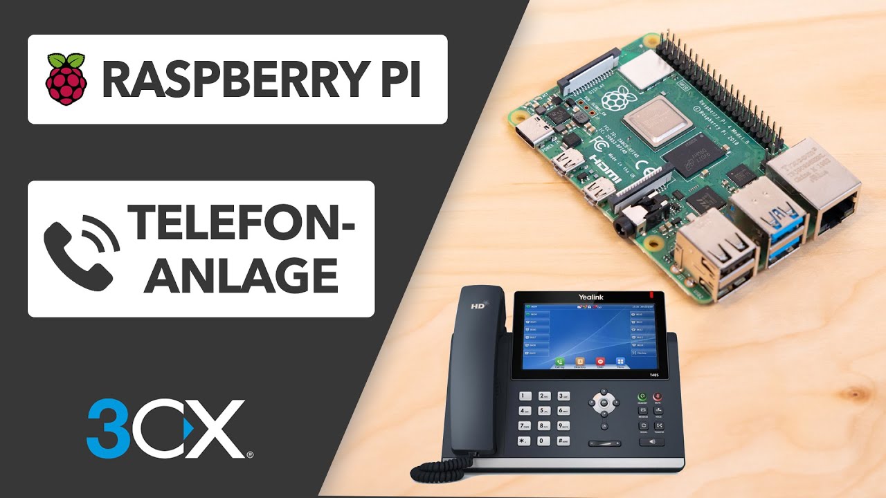  New Update Kostenlose VoIP Telefonlange mit dem Raspberry Pi - 3CX System selbst betreiben TEIL 1