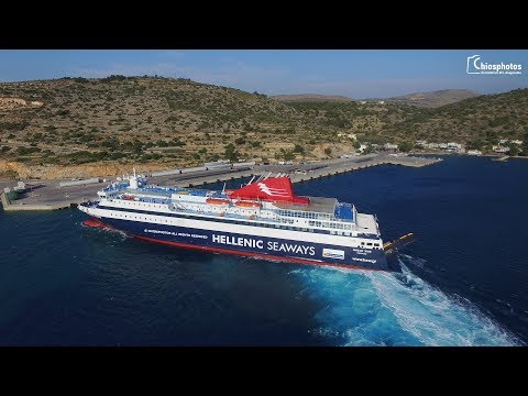 Μανούβρα Νήσος Χίος στο Λιμάνι Μεστών