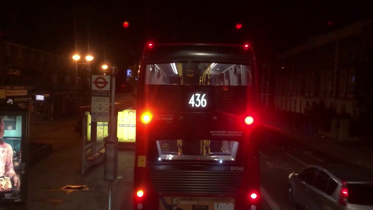 Full Route Visual | Go-Ahead London Route N171 - Tottenham Court Road - Hither Green - EH177 YY67URF