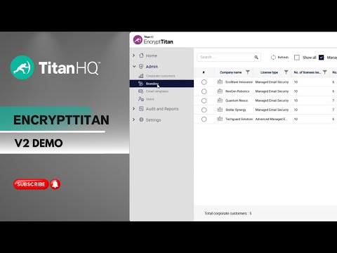 EncryptTitan V2 Demo | Secure Email Encryption