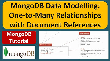 MongoDB Data Modelling: One-to-Many Relationships with Document References | MongoDB Tutorial