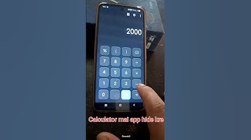 How to hide app in Calculator #hide #settings #mobile #tricks #trending #virulshorts