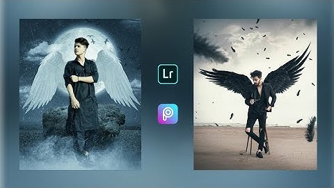 PicsArt Devil Wings Photo Editing tutorial in picsart Step by Step in Hindi - Taukeer Editz