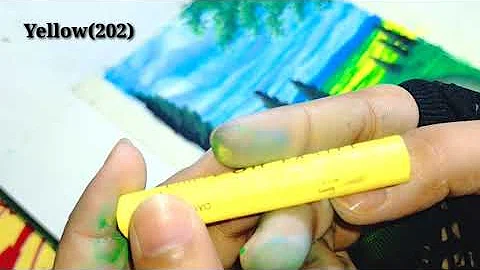 pic Landscape Drawing Easy Oil Pastel Colour Painting landscape scenery drawing with oil