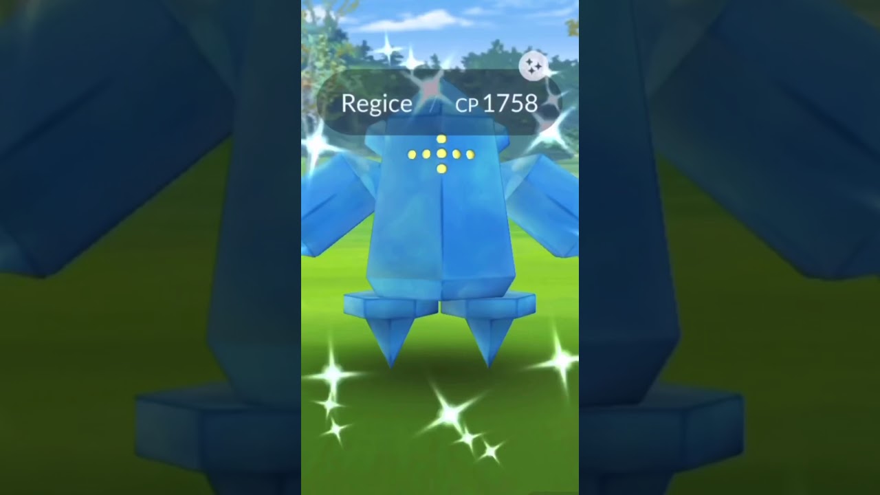 Shiny Legendary Regice! - Pokémon Go
