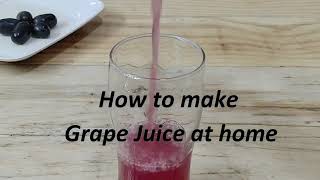 Grape juice recipe in hindi | angur ka |grapes at home summer drink
recipehow to make grapes , healthy summe...