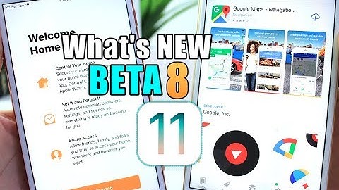 iOS 11 Beta 8 Released What