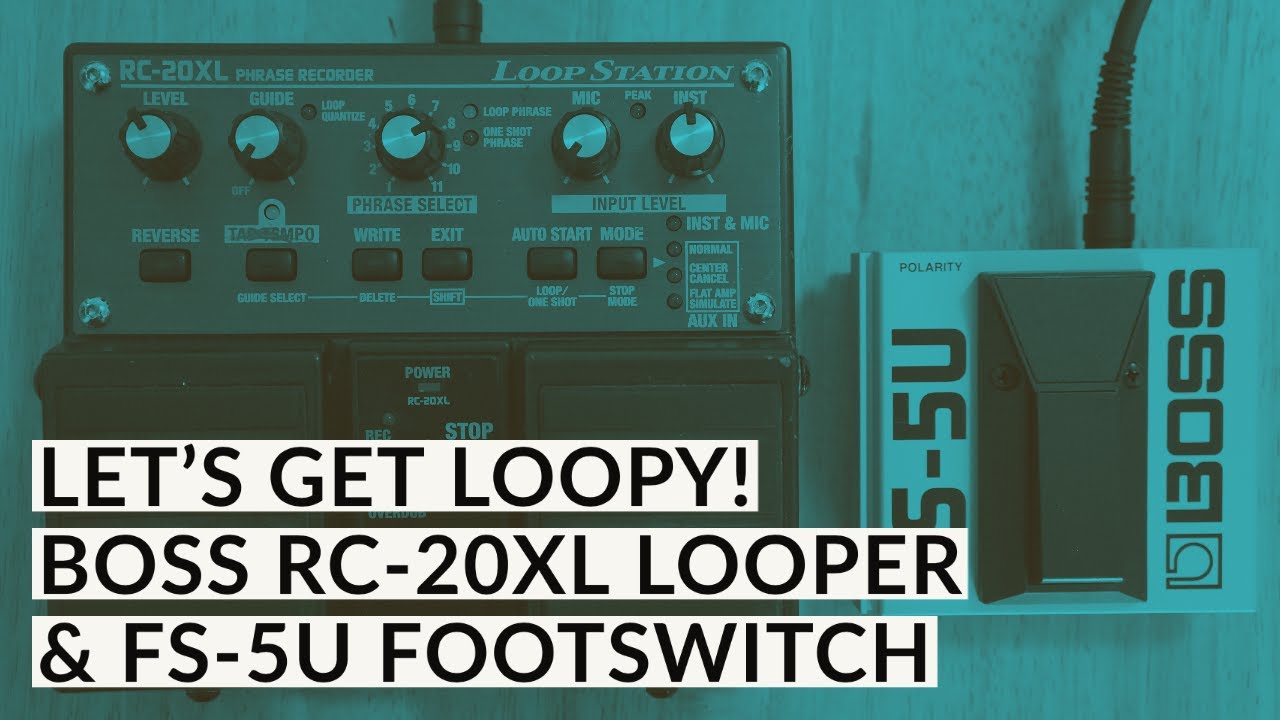 RC-20XL Loop Station [Overview] - YouTube