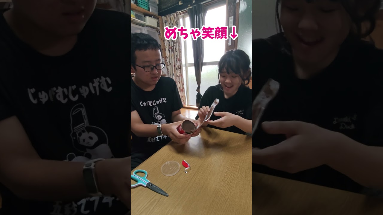 チョコを仕切る姉に呆れる兄、隙を見て奪う妹w パパ手作りおやつで勃発した争奪戦の結末!