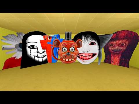 Freddy Ellis BoddySwap Tornodo & Yoshie Kimura in the Backrooms
