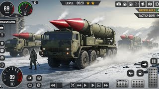 Army Transport Truck Sim 2025 | Offroad Cargo & Military Driving Game | Android Gameplay HD screenshot 4