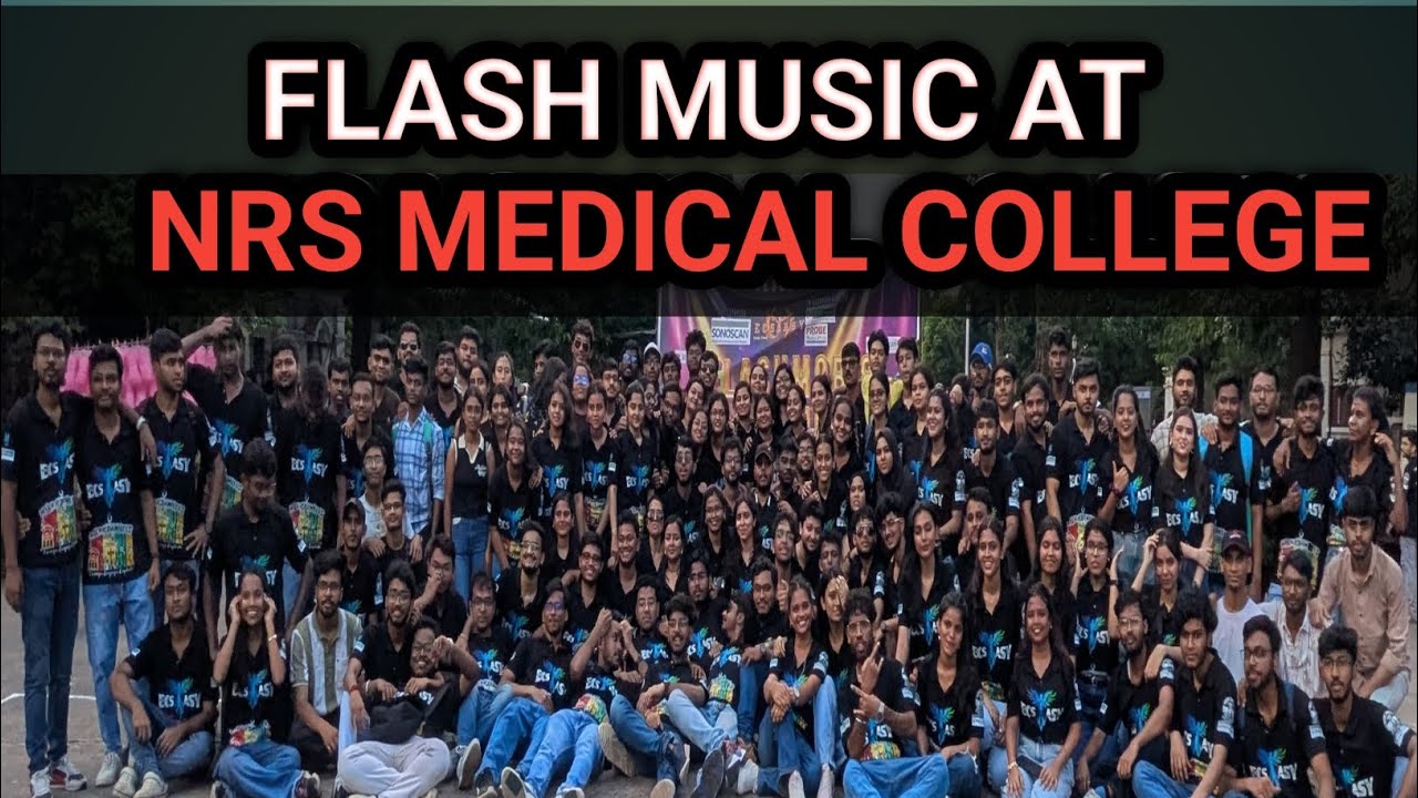 Flash music at NRS MEDICAL COLLEGE ❤️