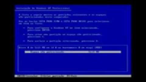 Como Formatar e Reinstalar o Windows XP   Parte 1  2.3gp