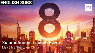 Xiaomi Mi 8, MI Band 3, MIUI 10 LIVE 🔴 Launch Event | Watch Xiaomi Live Event 2018 | Mi Live Stream