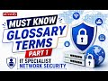 Top Network Security Terminology You Need to Know | IT Specialist | Part 1