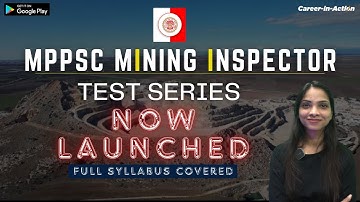 MPPSC Mining Inspector test series now launched⛏️ Hurry Up Grab the courses fast #shorts #testseries