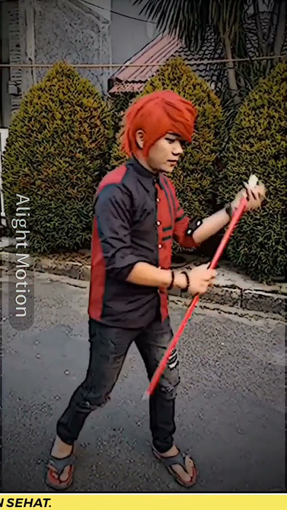 PESULAP MERAH MENGELUARKAN AKSI BAGUS DAN KEREN #short