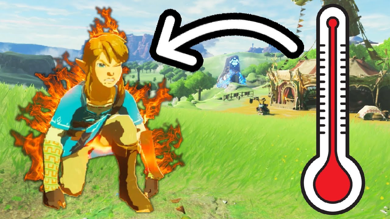 BOTW BUT Link is always on fire YouTube