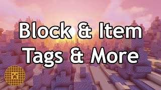 How To Use DATA PACK TAGS In Minecraft!