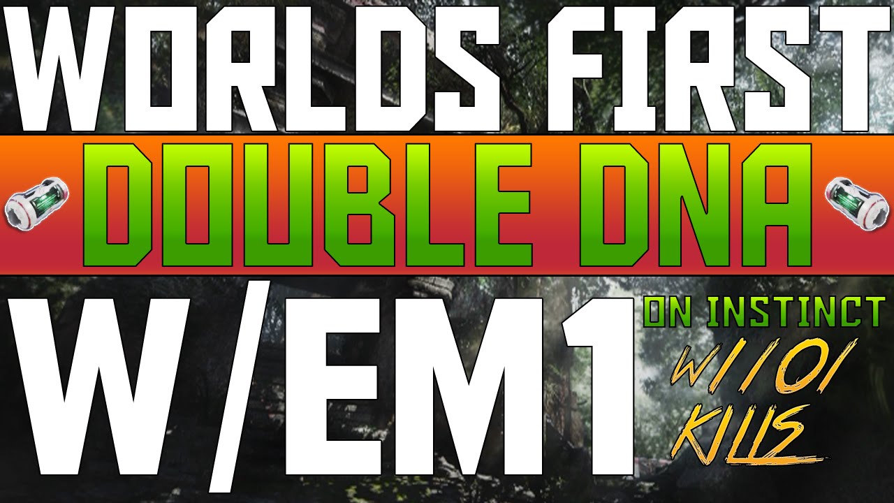 COD : Advanced Warfare Worlds First Double DNA Bomb W/EM1