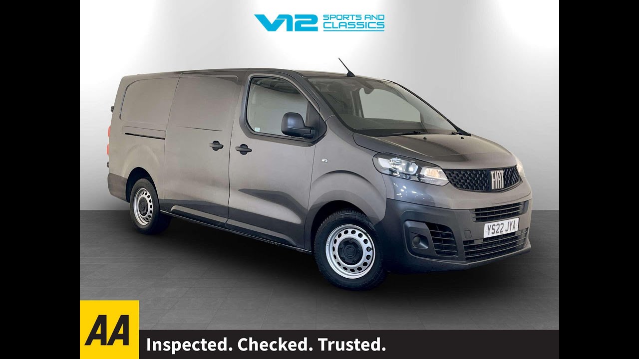 Fiat Scudo 2.0 Multijet Tecnico Panel Van 6dr Diesel Auto LWB Euro 6 (