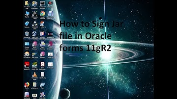 How to SIgn Jar file in oracle forms 11gR2 , 10gR2