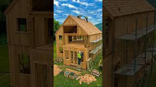 ASMR Fairy tail timber house - You are not far from this fairy tail #FairyTaleHome #ViralShorts