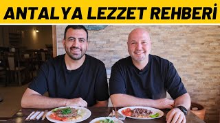 ANTALYA LEZZET REHBERİ (Antalya piyazı, şiş köfte, yanıksı dondurma) - Ayaküstü Lezzetler
