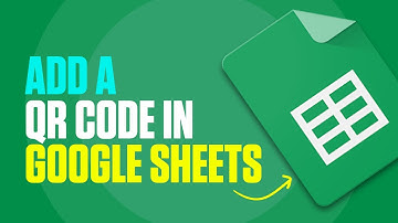 How to make a QR code in Google sheets