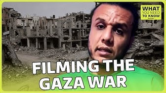 Thumbnail for The man whose Gaza war zone filming stunned the world | ITV News