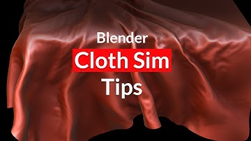 Interactive Cloth + new Cloth Brushes & more - Blender Secrets
