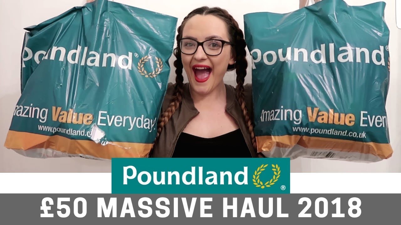 Huge poundland haul 2018