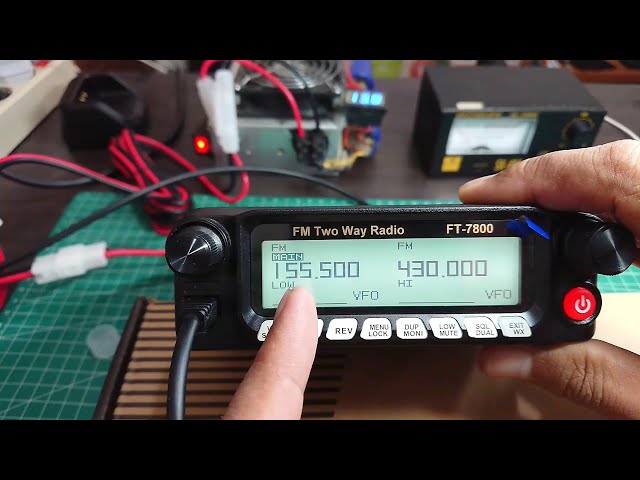 WEIRCOM FT-7800 Dualband 50W - YouTube
