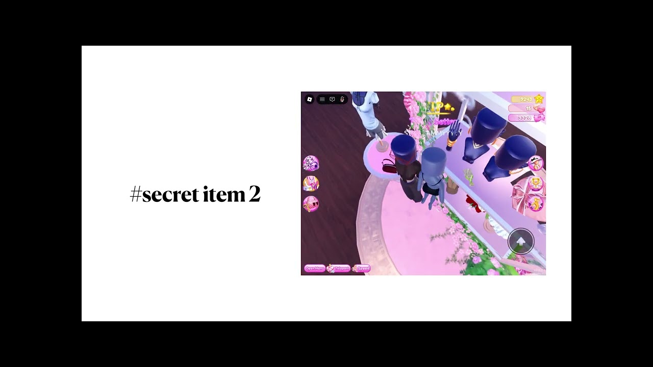 All hidden items in DTI!!