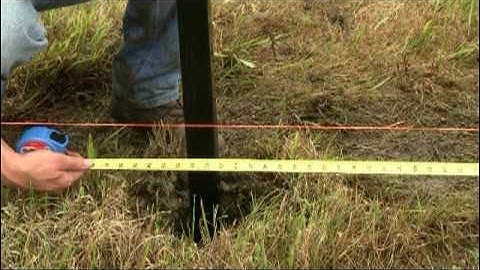 Fence Panel Installation Video