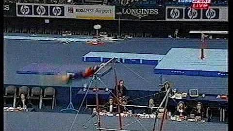 Elizabeth Tweddle (GBR) - 2002 Worlds Semi-Finals ...