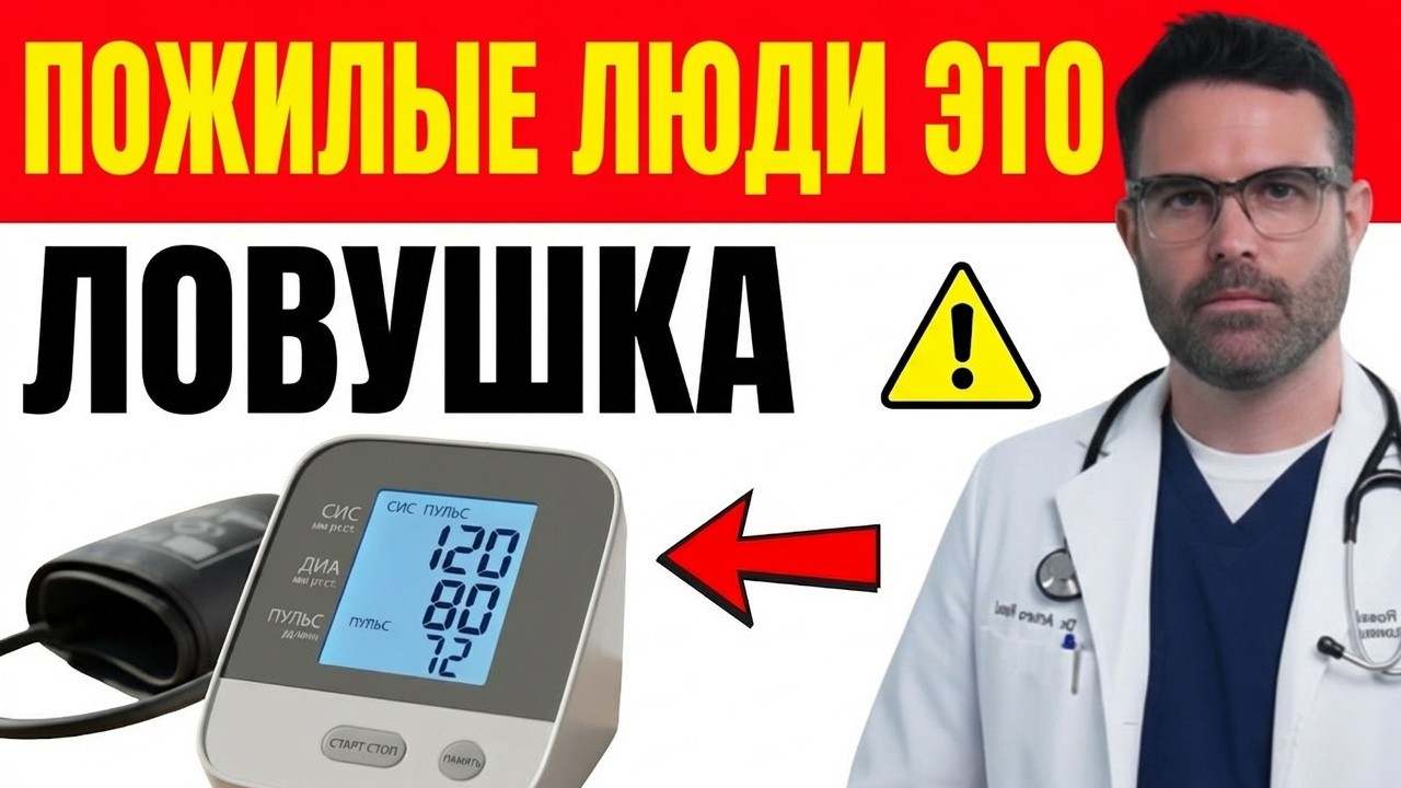 Перестаньте стремиться к показателю 120/80, если вам больше 65 лет (вот почему)