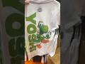 New Yoshi Shirt !! #yoshi #supermario #supermariogalaxy #mariomovie #mariogalaxy