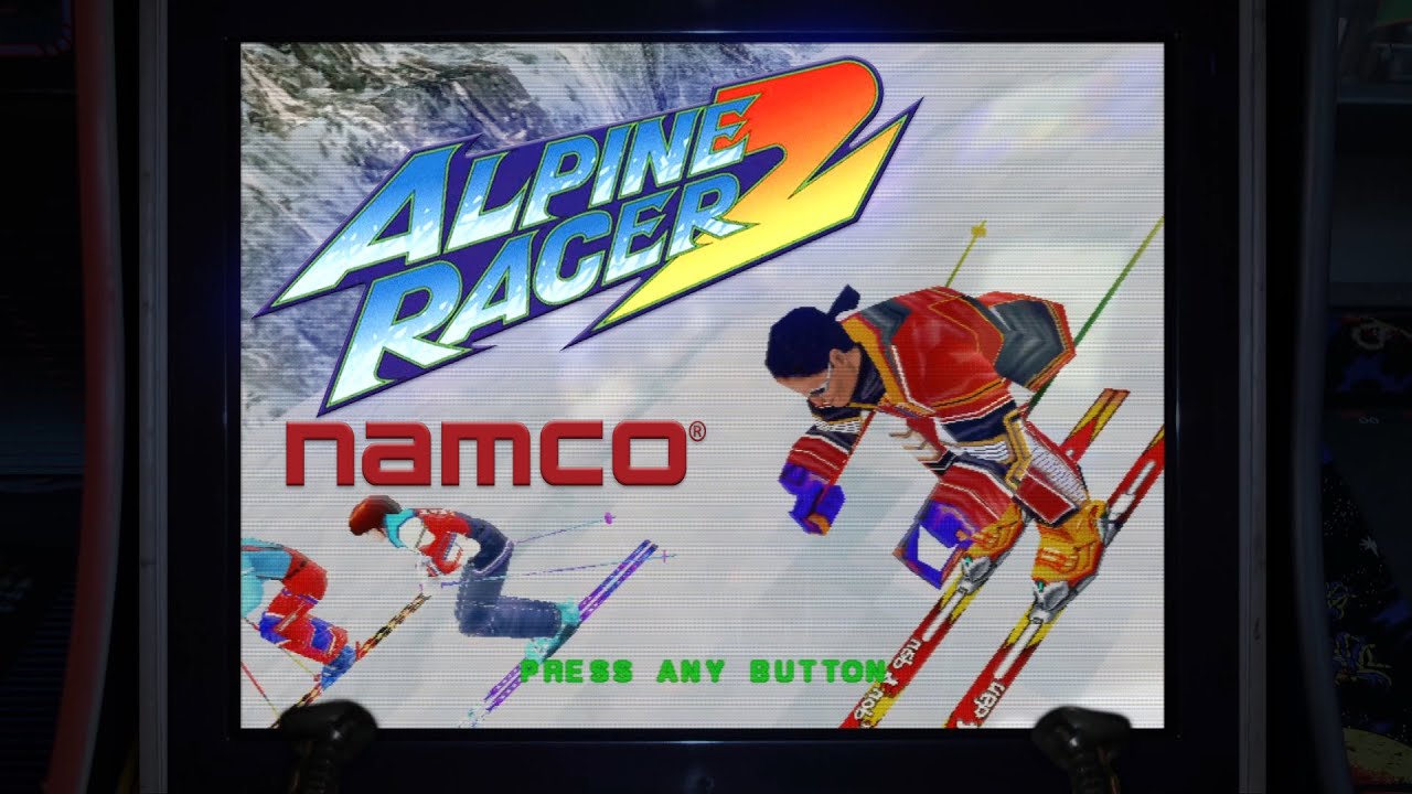 Alpine Racer 2 (NAMCO) Gameplay! - YouTube