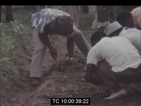 Lt. General Obasanjo Launching Nigeria's "Operation Feed the Nation" | May 1976