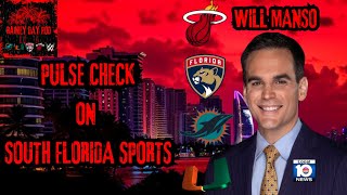 Will Manso Talks Miami Dolphins, Heat, Panthers & Hurricanes | Rainey Day Podcast